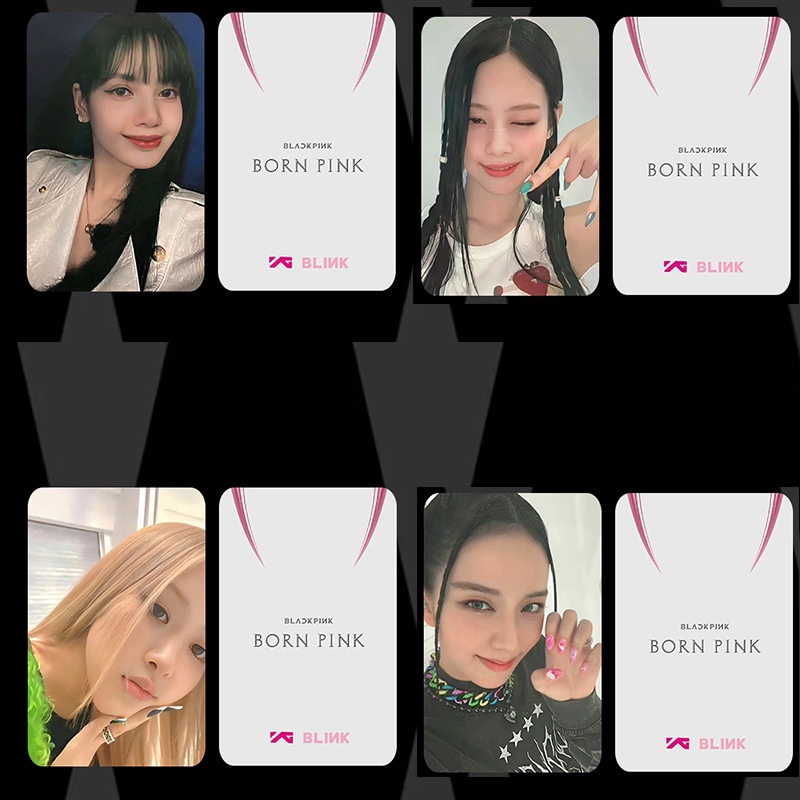 Blackpink Laminated Double Sided Photocard