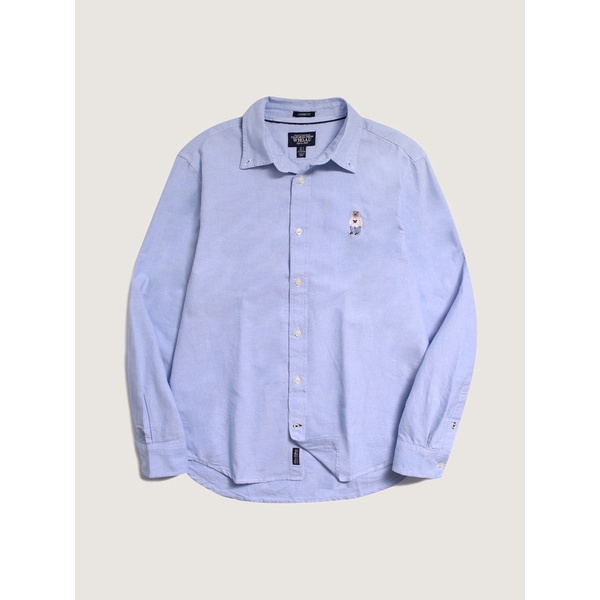 WHO.A.U 23SS Steve Unisex Oxford Shirt / Men's fashion in