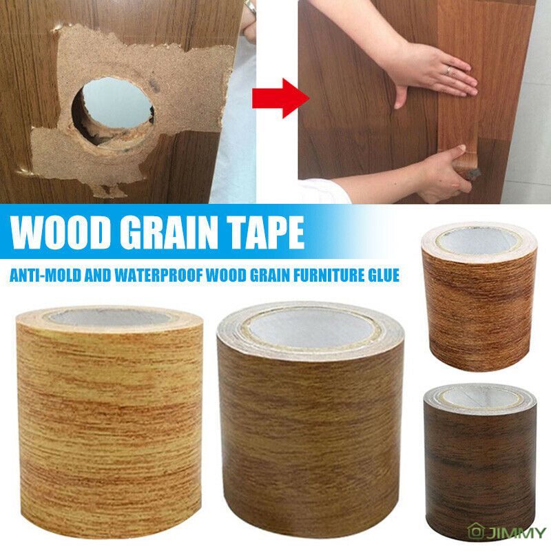Wood Grain Tape Realistic Woodgrain Repair Adhensive Duct Tape 8 Colors