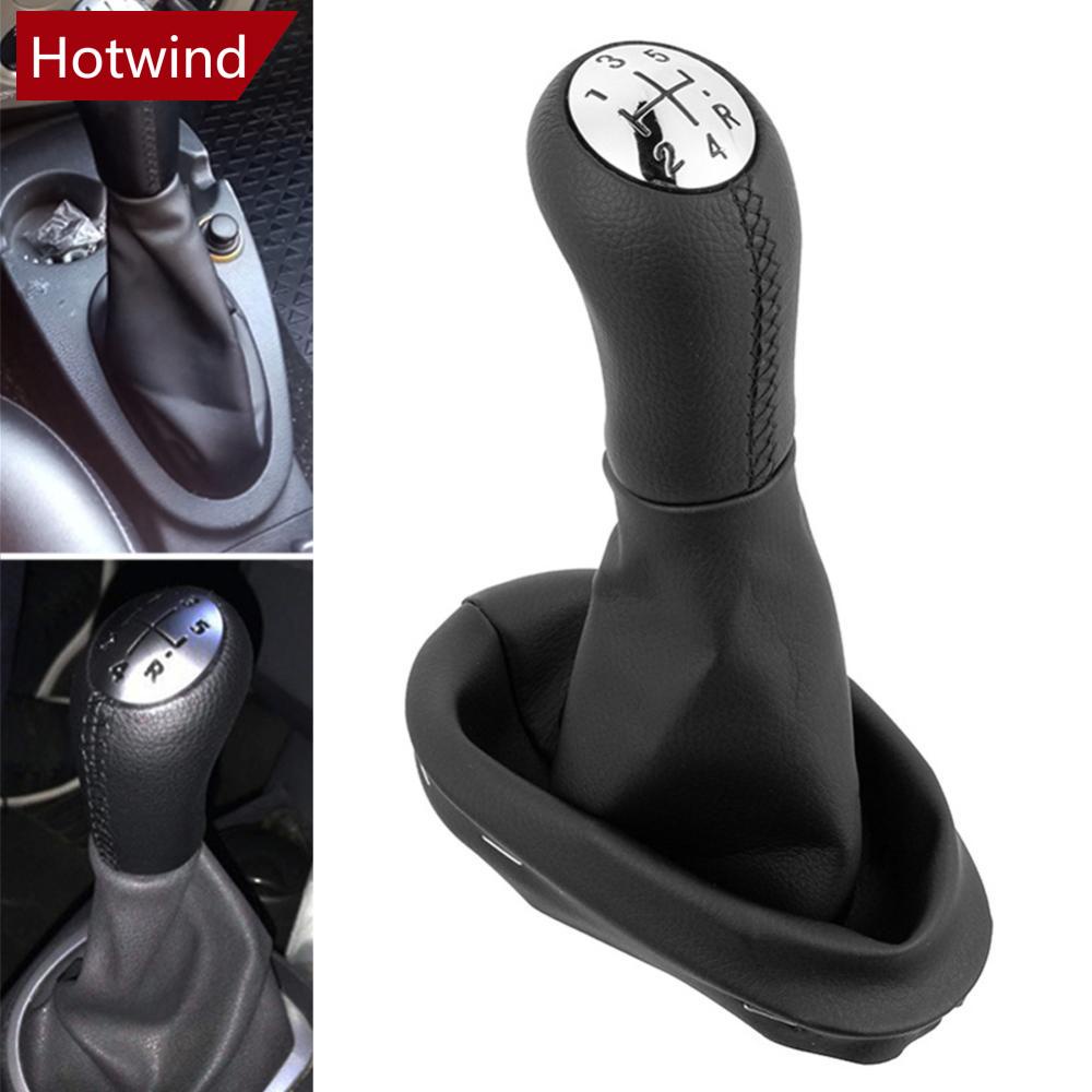 HOTWIND 5-Speed Gear Shift Knob Shifter Boot Collars Lever Stick Gaiter ...