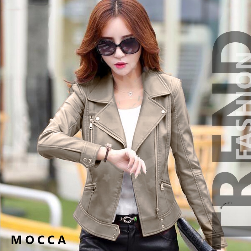 Buy womens hot sale leather jacket