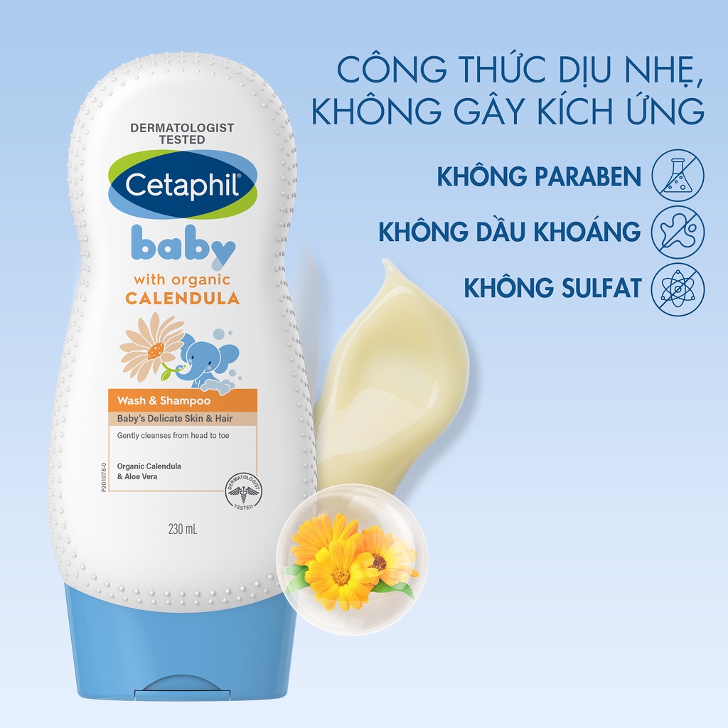 Cetaphil Baby Shower Gel Chamomile Fragrance 230ml Shopee Singapore