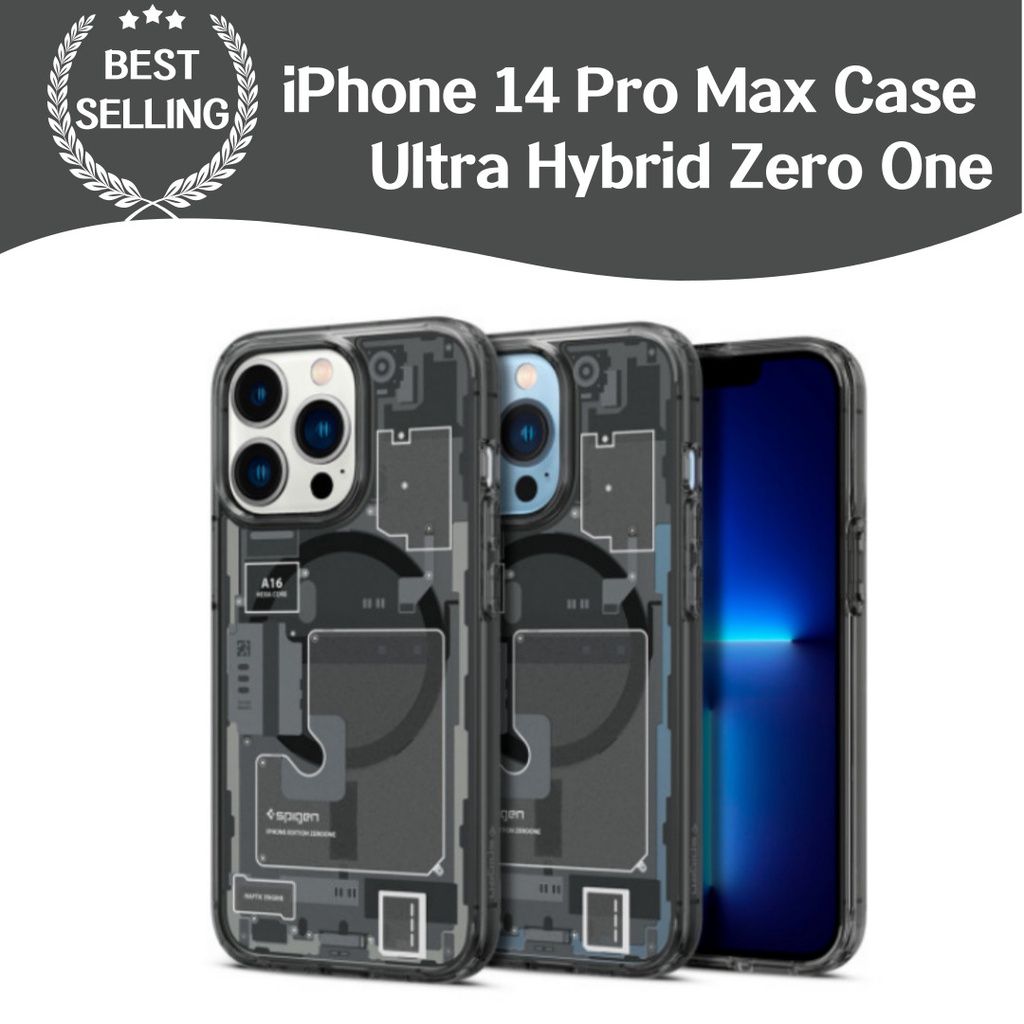 SPIGEN Ultra Hybrid Zero One (MagFit) MagSafe Compatible Case for iPhone 14  Pro Max