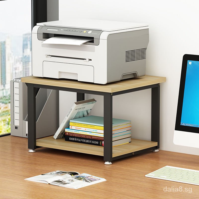 Creative Printer Shelf Desktop Storage Rack Office under Desk Shelf