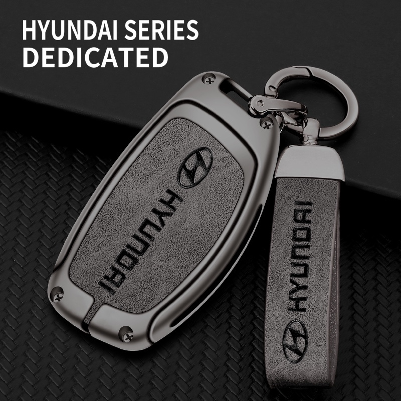 [Ready Stock]Hyundai Car key case for Hyundai Tucson Santa Fe Rena ...