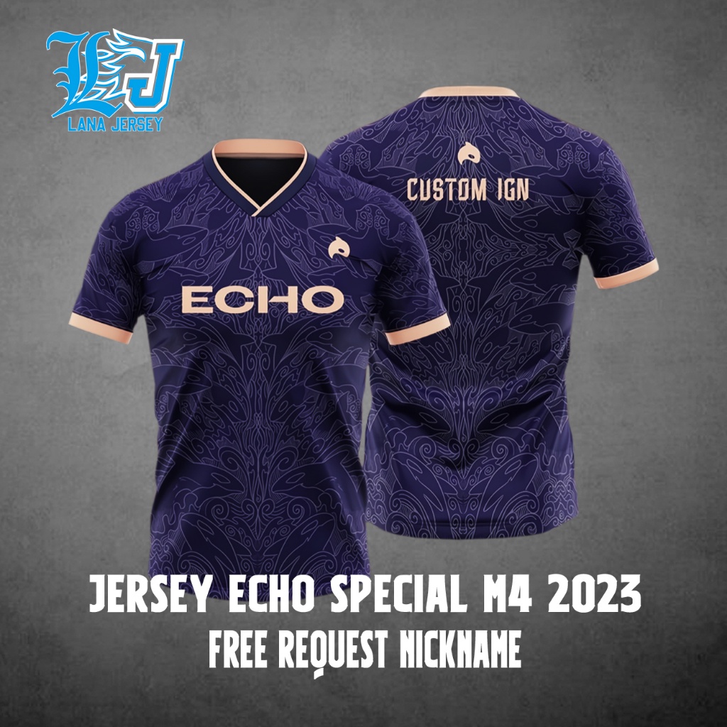 Echo Jersey 2022 Esport Jersey ECHO M4 SPECIAL EDITON 2023 (Free Custom ...