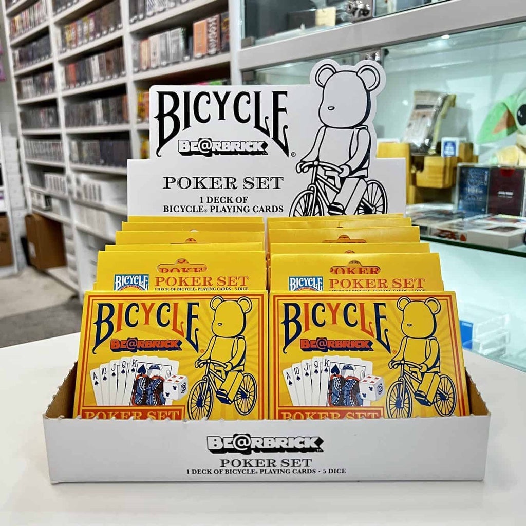 Bearbricks x Bicycle hot Poker Set