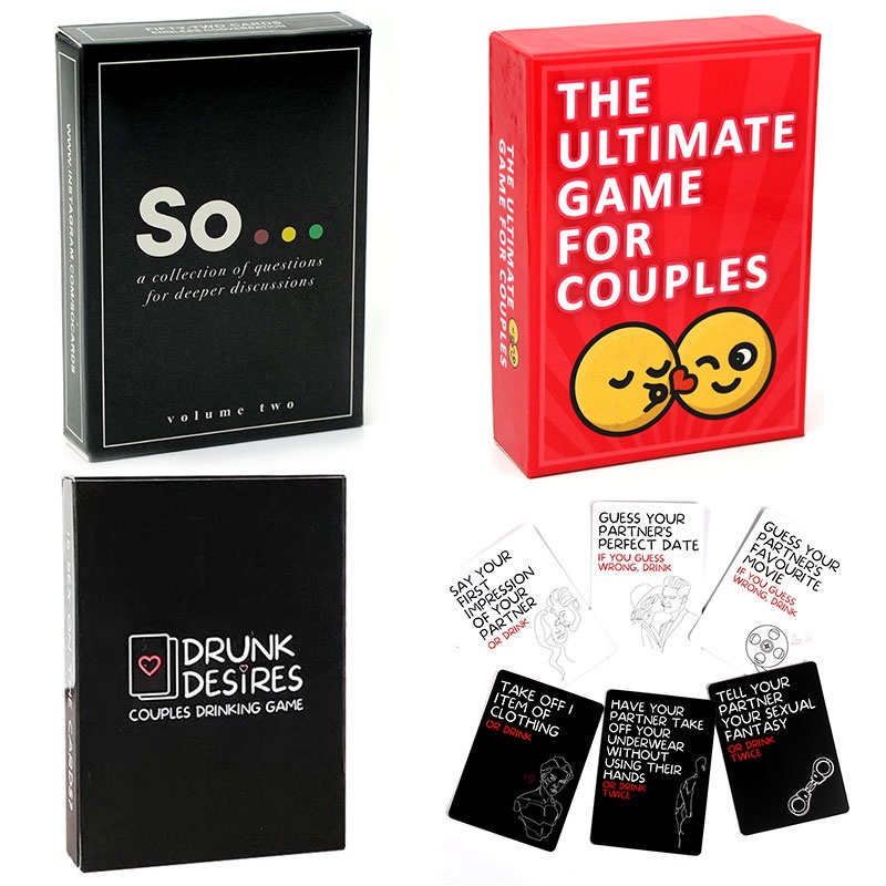 Drunk Desires Couples Drinking Game Couple Cards Games For Couple Hen ...