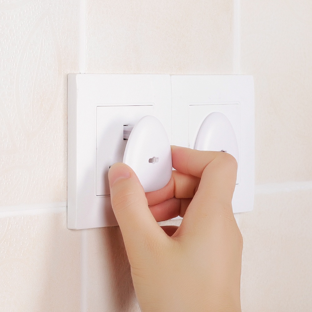 EUDEMON ThreeHole Socket Covers Baby Safety Outlet Plug Covers to