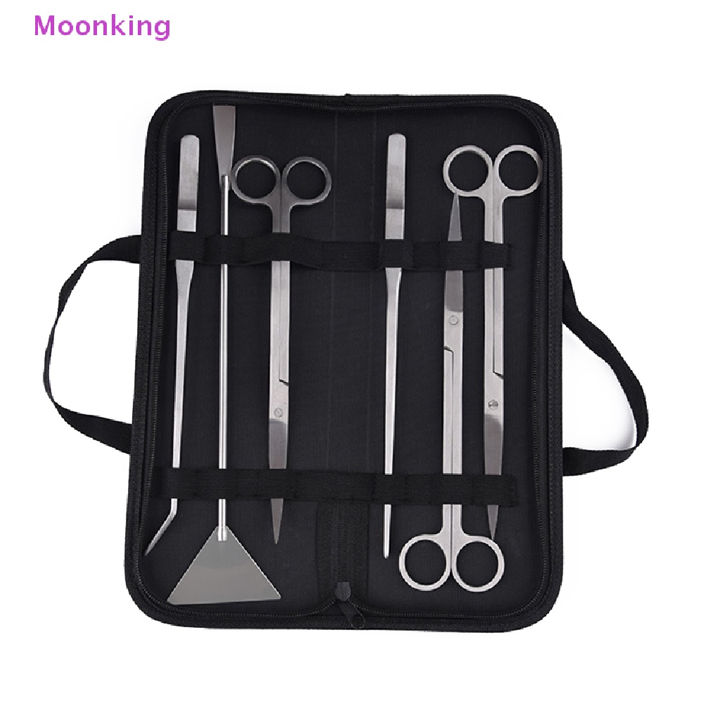 Moonking Aquarium Tools Set Stainless Steel Aquarium Aquatic Plant Tool
