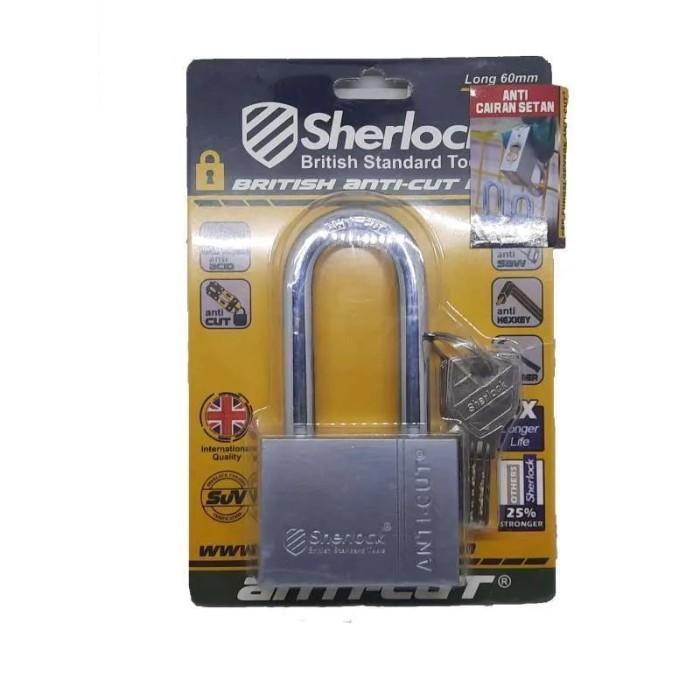 Sherlock ANTI CUT/ANTI Liquid Padlock (Various Sizes) Shopee Singapore