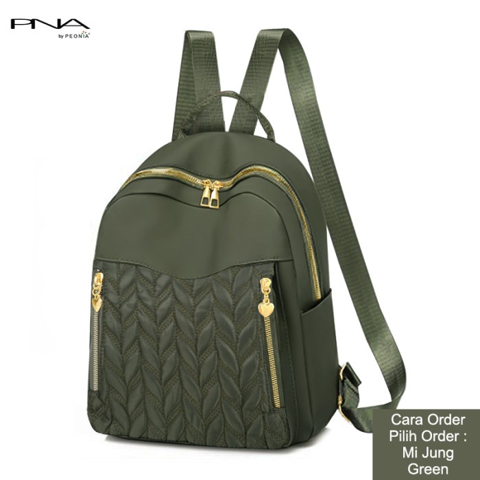 PEONIA PNA MIJUNG IMPORTED WOMEN'S BACKPACK KOREAN SCHOOL COLLEGE ...