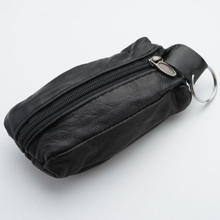 Mens & Ladies  SMALL Soft REAL Leather Coin Purse - Key Case