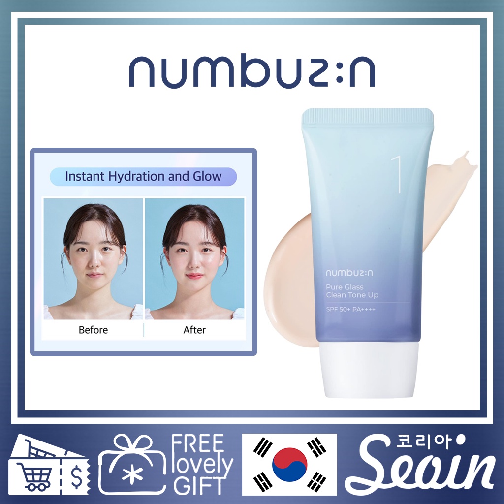 NUMBUZIN No. 1 Pure Glass Clean Tone Up SPF50+ PA++++ 50ml Tinted SPF