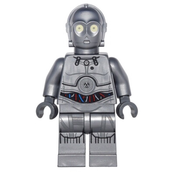 Lego Minifigure sw0766 Silver Protocol Droid (U-3PO) | Shopee Singapore