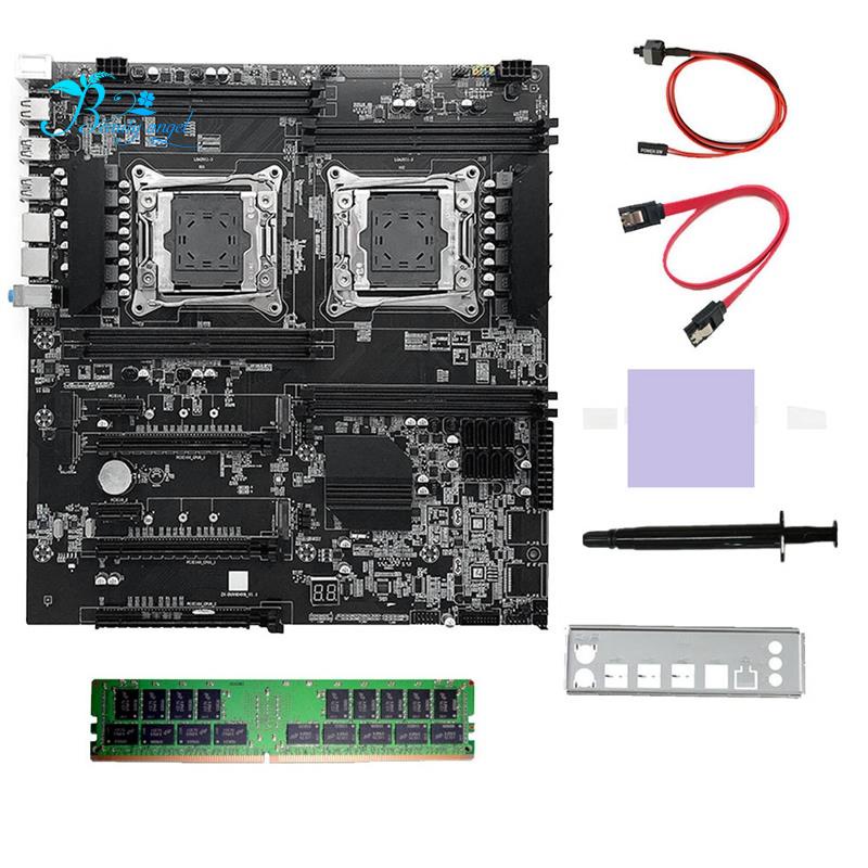 X99 Dual Motherboard Cpu Motherboard Computer Motherboard Ddr4 8g Recc
