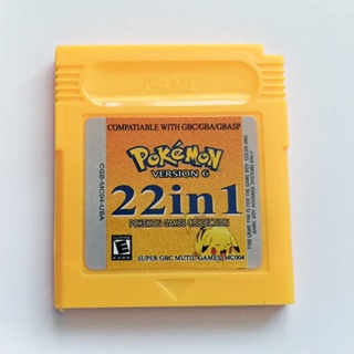 Pokemon Series NDSL GB GBC GBM GBA SP Video Game Cartridge Console