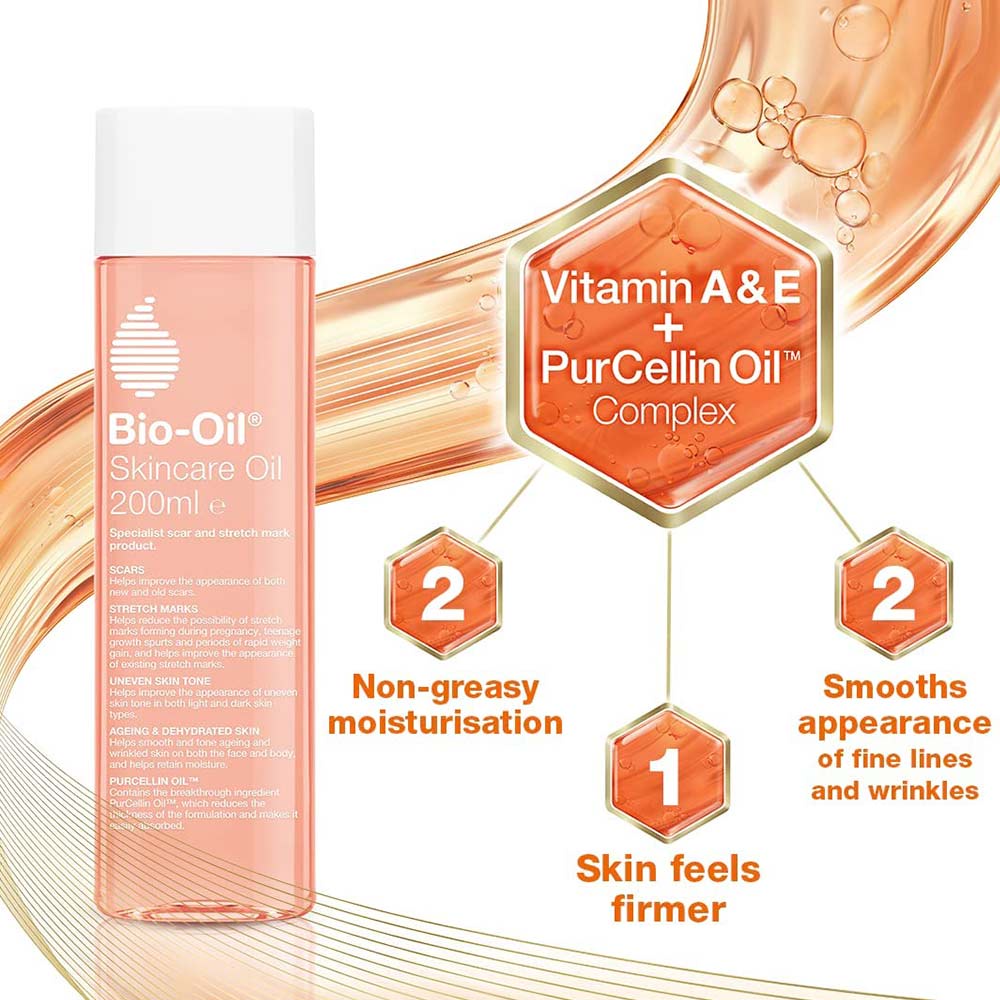 BioOil 200ml bio oil (Reduce scar, stretch mark, eczema mark, dry skin