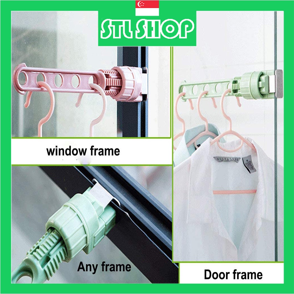 【STL♥SG】Ready Stock Drying Racks for Laundry Wall Drying Rack,Creative