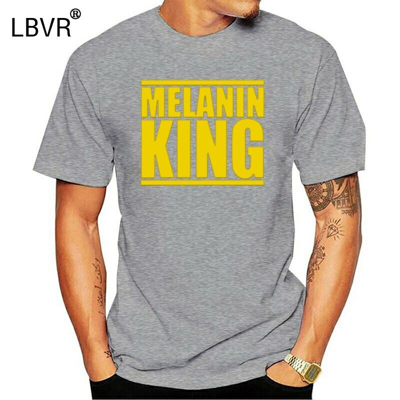 Cotton T Shirt Customize Funny Casual For MenOutfit Men And Women Melanin King s Clothing High Quality Best Seller!Tshi