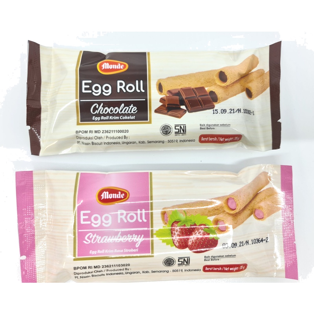 Monde Egg Roll Cream Stick 35 gr - Gambar 3