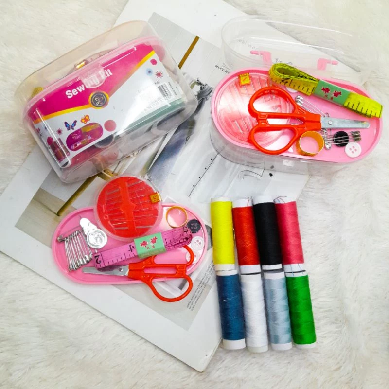 Set Jarum Benang Set Alat Jahit Mini Protable - Gambar 2