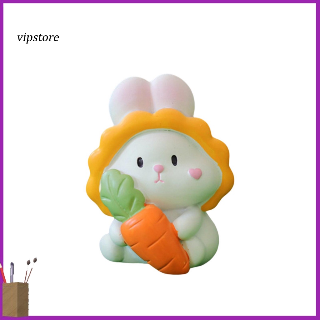 [Vip] Mini Size Rabbit Figurine Scene Layout Prop Micro Landscape Small