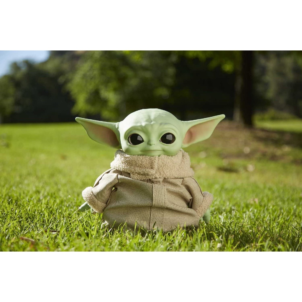 Mattel Star Wars Yoda Plush Toys, Grogu Soft Doll from The Mandalorian ...