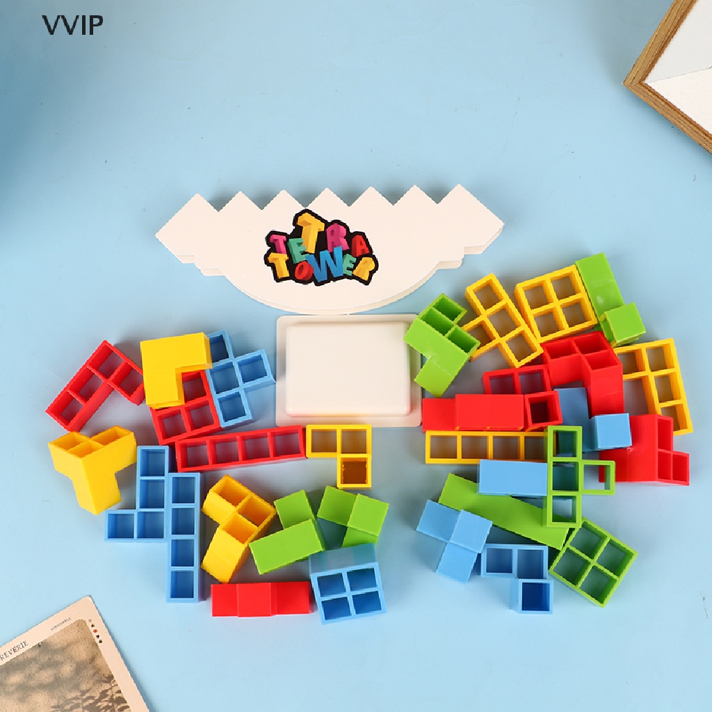 Vvsg Tetra Tower Game Stacking Blocks Stack Building Blocks Balance