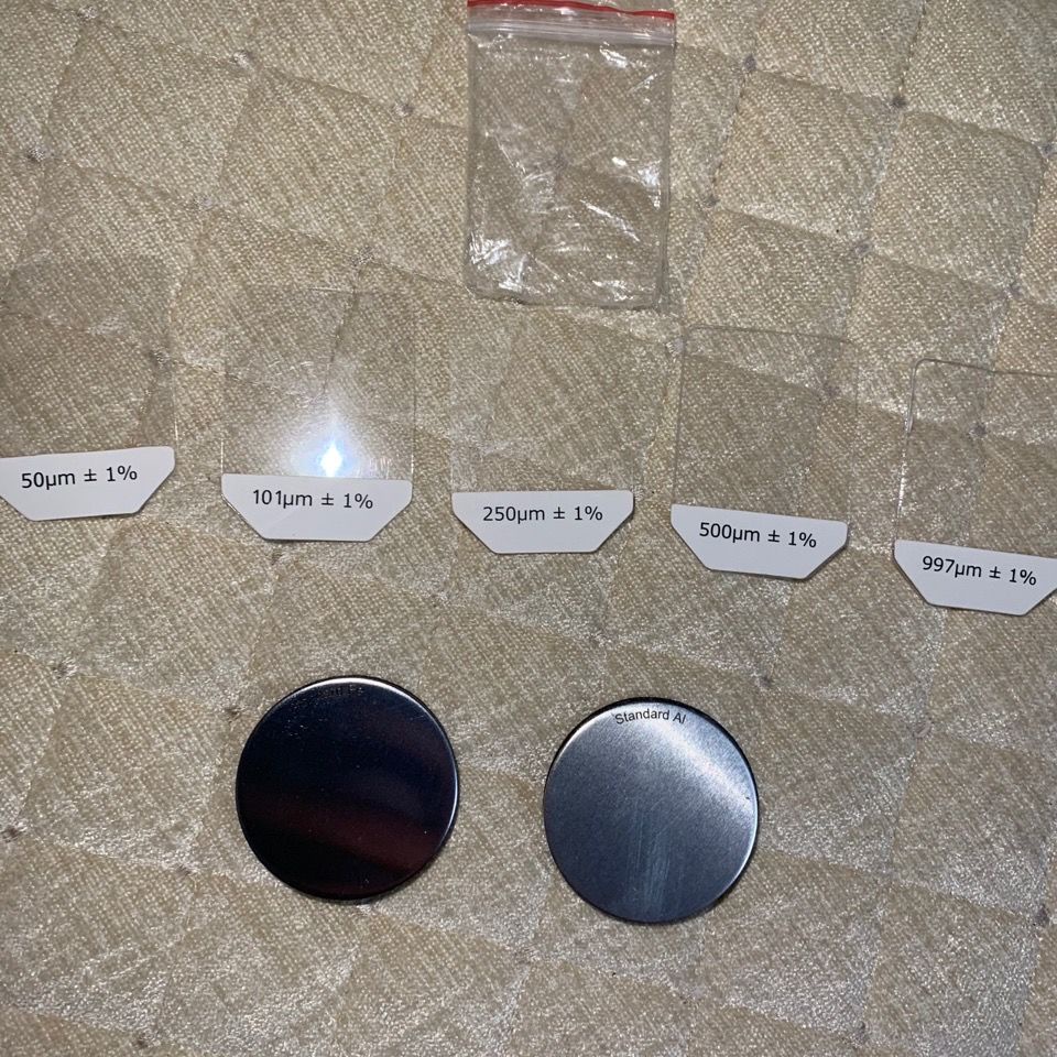 [Measuring tools] coating thickness gauge calibration sheet a set of 59