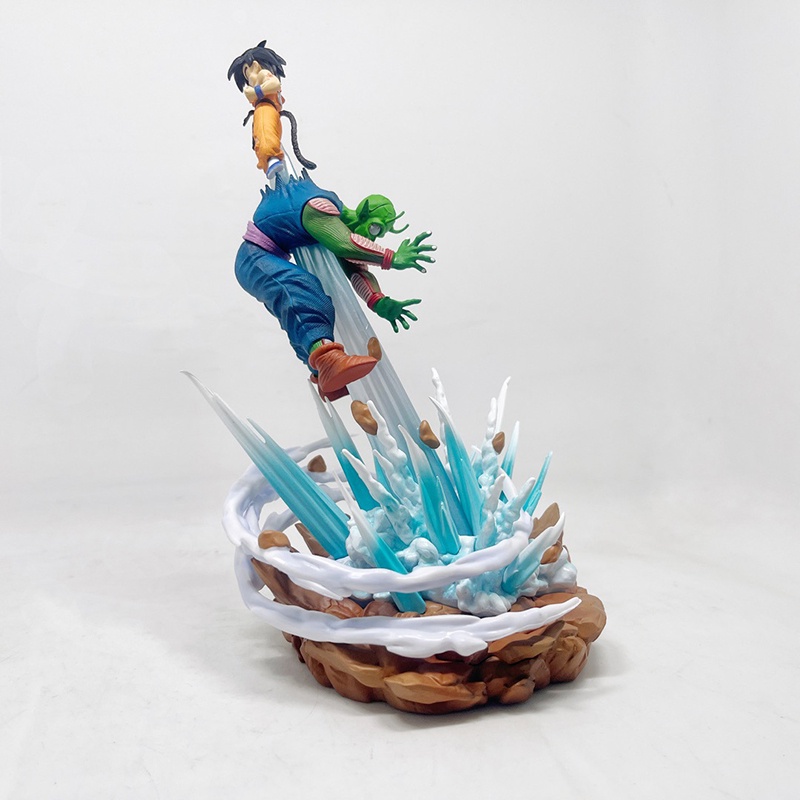 Anime Dragon Ball Little Goku Figure Break Through Piccolo Gk Figure ...