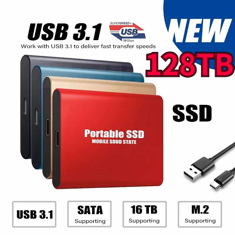 Usb c ssd hard on sale drive