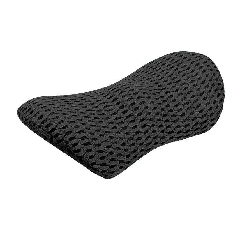 Memory Foam Lumbar Support Pillow Lower Back Pain Relief Support Cushion Ergonomic Streamline Lumbar Pillow for Car Seat Office Chair Recline Shopee Singapore