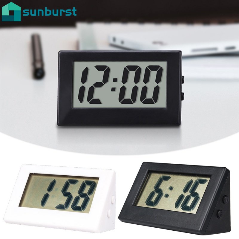 Mini Electronic Digital Clock Bedroom Simple Desktop Small Electronic ...