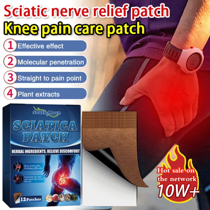 Sciatic nerve relief patch for relieving joint nerve Sedentary knee