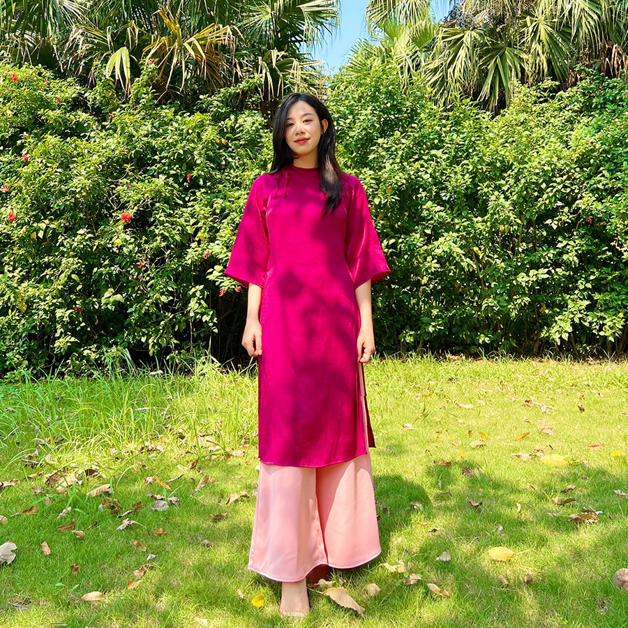 Sand Ao Dai - Traditional Ao Dai | Shopee Singapore