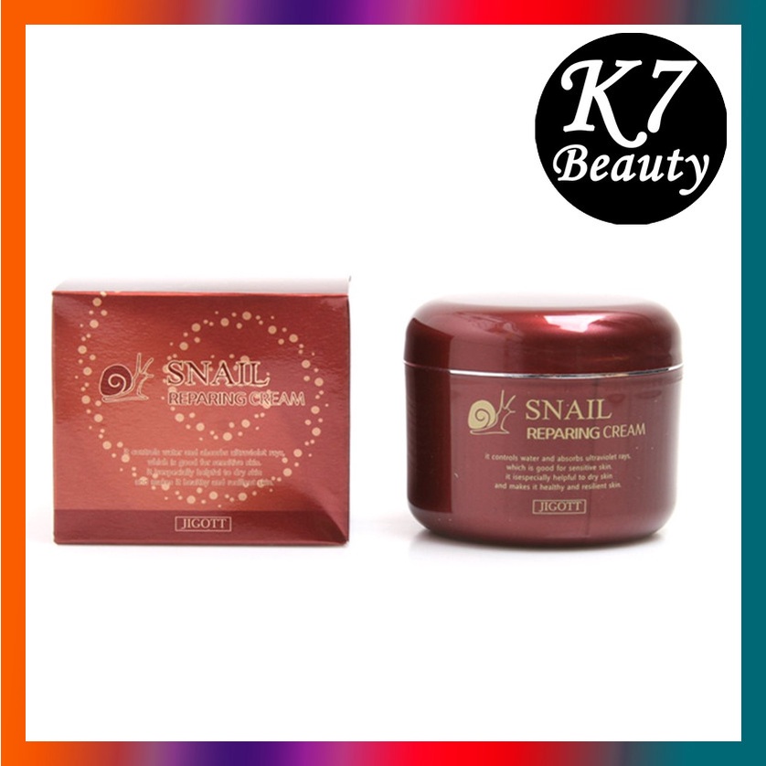 [JIGOTT] Snail Reparing Cream 100g | Shopee Singapore