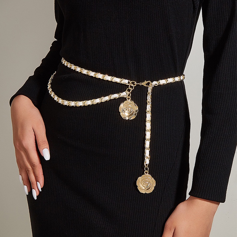 Retro Chain Belts for Women Waistbands Multilayer Long Tassel for Dress  Waist Chain Belts Rhinestone Crystal Belly Chain