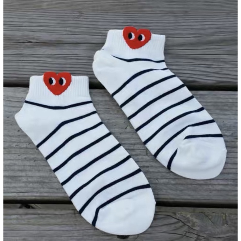 Comme des garçons socks heart hotsell