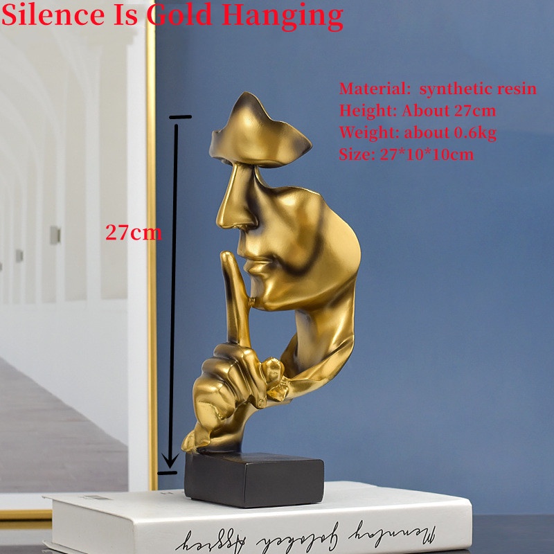 [SG SELLER LOCAL STOCK] 27cm Home Decoration Anniversary Home Living Room TV Cabinet Cabinet Ornaments Creative Abstract Artist Furnishings