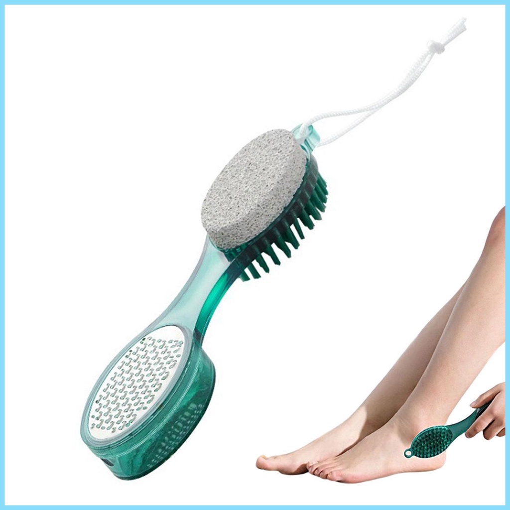 Foot Scrubber 4 In 1 Foot Heel Scrub Brush Feet Pedicure Tools With ...