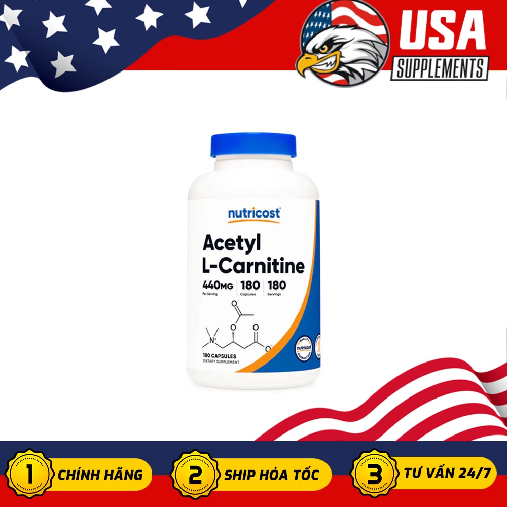 Nutricost Acetyl LCarnitine 500mg Oral Tablets Improve Body Shape