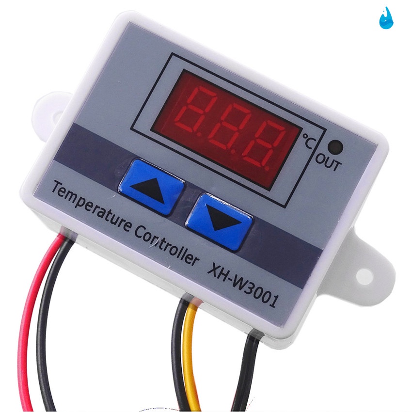 10A 12V 24V 220V AC Digital LED Temperature Controller XHW3001 For