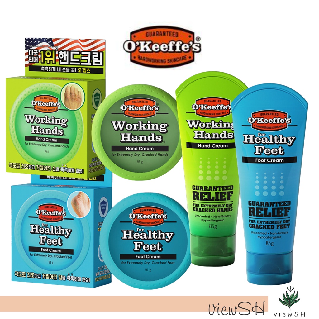 O'Keeffe's Working Foot Cream Cracked Split Skin Non-Greasy