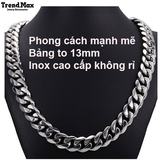Men's Curb Chain Necklace - Silver