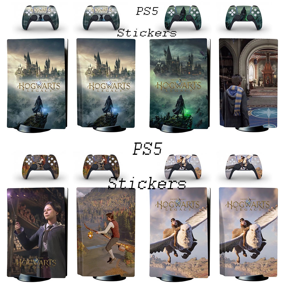 PS5 Vinyl Skins Hogwarts Legacy