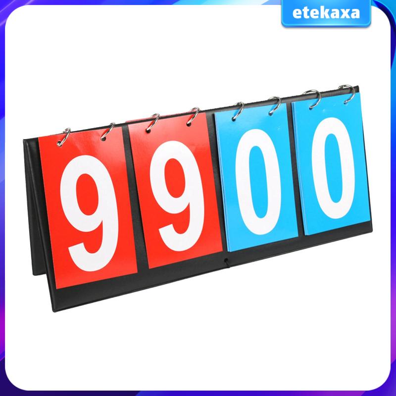 [Etekaxa] Multi Use Table Scoreboard Score Keeper for Basketball Tennis ...
