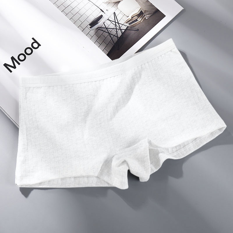 Women Panties Women Cotton Boxers Boy Leg Panty Plus Size Middle Waist ...