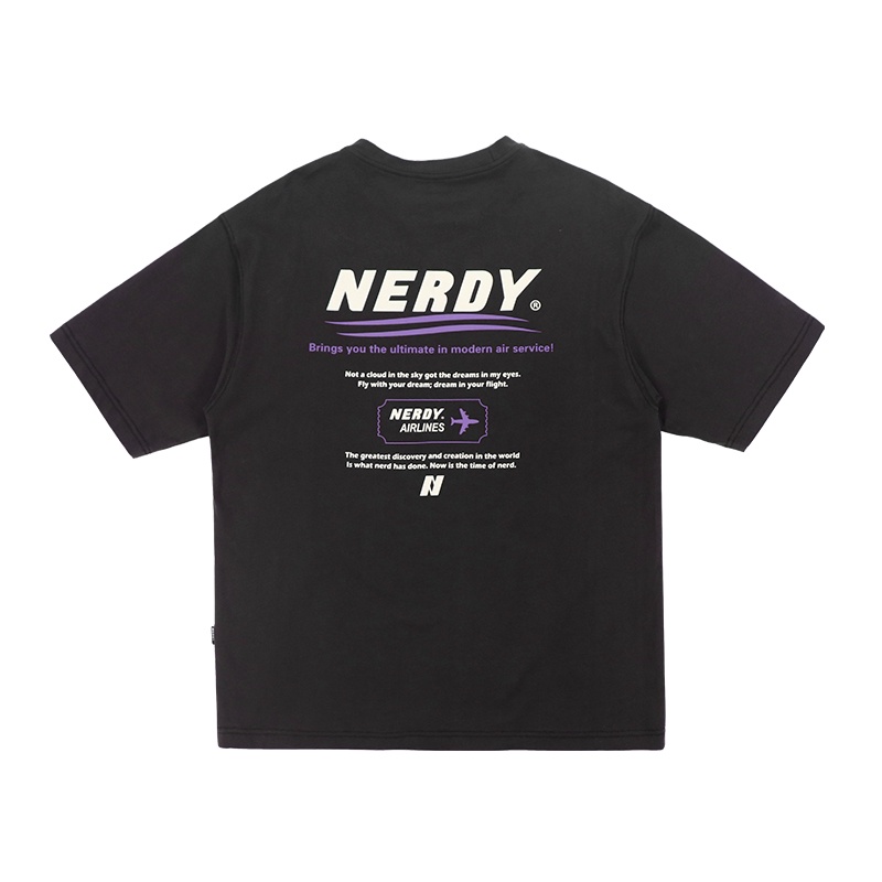 [ NERDY ]★25SS★韓国人気★I LOVE NERO SHORT SLEEVE T-SHIRT MUSINSA公式 | NERDY I Love Nero Short Sleeve T-Shirt (White