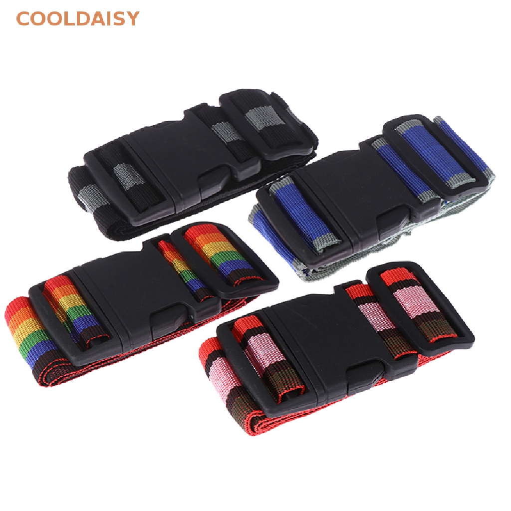 COOLDAISY Luggage Strap Cross Belt Packing 180CM Adjustable Travel